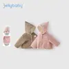 Chamarra con Capucha Jerry Baby para Niños 2026 Otoño Abrigo Grueso de Invierno para Niños Ropa de Felpa para Niñas Pequeñas