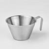 Taza de extracción de café de acero inoxidable 304, taza medidora de espresso italiano, taza de onza de 100 ml, mini taza de café líquido