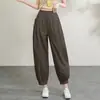Pantalones de Linterna Negros para Mujer, Nuevo Estilo Verano 2026, Cintura Alta, Adelgazantes, Alargan las Piernas, Pantalones de Pierna Ancha de Nueve Puntos, Pantalones Largos Casuales Versátiles