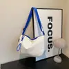2025 Nueva Bolsa Cruzada Grande Tipo Bolso de Empanada para Mujer 2024 Nueva Versátil Estilo Deportivo Casual Bolso de Hombro de Moda