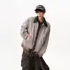 Chaqueta Elegante para Hombre Primavera y Otoño 2025 Marca de Moda High Street Estilo Hong Kong Estilo Japonés Estilo Harajuku Estilo Coreano Chaqueta Holgada de Moda