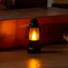 Luz Ambiental Mini Tamaño Pulgar Escena Exterior de Moda Luz Nocturna Electrónica LED Imán para Refrigerador Colgante Luz de Velas Decorativa