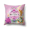 Estampado digital Creativo Día de la Madre funda de almohada de poliéster ¡puede ser!