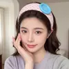 Diadema de estilo coreano, ligera, ancha, de color liso para mujer, que ofrece un look sofisticado y elegante, con un diseño que realza la altura en la coronilla, presentando un estilo retro, chic y moderno