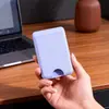 Adequado para Apple Magsafe Anel Magnético Forte Porta-Cartão Couro Pu iPhone Porta-Cartão Magnético para Celular Atacado de Fábrica