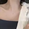 Colar de Borboleta para Mulheres, Corrente de Clavícula com Design de Nicho Estilo Ins, Pingente Personalizado, Presente Elegante e Simples, Joias para Atacado