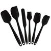 Raspador de Silicone Personalizado Conjunto de 6 Peças Raspador de Silicone Pincel de Óleo Espátula de Manteiga Pincel de Óleo para Churrasco Pá para Salada Caixa
