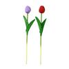 Simulación de San Valentín flor de tulipán varilla núcleo de alambre de hierro Varilla Rama de flor verde varilla de flor ventas directas de fábrica en stock al por mayor