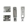Accesorios de herrajes para ventanas abatibles de aleación de aluminio de puente roto 35 alambre superior simple acero inoxidable 201 punto de bloqueo antirrobo barra de bloqueo juego de cuatro piezas
