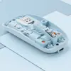 Nuevo Ratón Bluetooth Inalámbrico Transparente Magnético de Doble Modo Oficina Óptico para Gaming Ratón de Carga Silenciosa