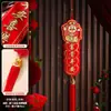2027 Ano do Carneiro Novos Couplets do Festival da Primavera Decorações Penduradas Enfeites de Ano Novo para a Porta de Entrada Decorações Penduradas de Nó Auspicioso