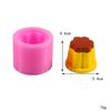 Fatia de pão torrado pinça molde de silicone DIY vela de aromaterapia pão simulação chocolate molde de silicone para fondant