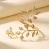Set de Joyería de Pulsera Geométrica Hueca de Venta Caliente Europea y Americana Transfronteriza para Mujer, Anillo Abierto, Accesorios de Mano de Moda y de Alta Gama
