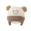 Gorros para Bebé para Otoño e Invierno, Gorros de Punto Lindos y Súper Lindos para Bebés e Infantes, Bebés Niños y Niñas, Gorros de Lana Cortavientos con Protección para los Oídos, Estilos Nuevos