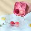 Amazon Explosivo de Silicona Cubitera de Hielo 4 Cuadrículas Redonda Molde de Silicona para Hacer Hielo Bandeja para Cubitos de Hielo para Whisky y más