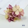 Estilo Europeo 16 Ramas Pintura al Óleo Hortensia Boda de Otoño Salón de Bodas Arreglo de Fondo Pared Arco de Piso Arreglo Floral Producción de Tocados Étnicos