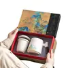 Set de Regalo Empresarial con Impresión de Logo, Souvenirs para Reunión Anual de la Empresa, Regalos Conmemorativos Prácticos de Inauguración, Botellas de Agua con Grabado