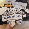 Ropa de Casa de Felpa Cálida Nai Fu Estilo Fair Isle Set de Dibujos Animados de Otoño e Invierno para Niños Niñas Clase A