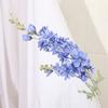 Flocado de flores artificiales, delphinium, jacinto, flor de seda, decoración del hogar, flores, guía de bodas, decoración de caminos, auditorio de bodas transfronterizo