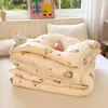 Colcha de punto de algodón y fibra de soja Clase A para uso en dormitorio individual, adecuada para primavera y otoño, invierno y verano, uso en todas las estaciones, venta al por mayor