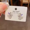 Pendientes de Plata de Ley S925 con Cierre de Aguja, Nuevo Estilo de Verano, Pétalo de Zirconia y Perla, Exquisitos, de Moda, Lujo Ligero, Versátiles, Pendientes Muy Brillantes para Mujer