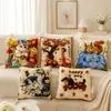 Nuevas fundas de cojín y almohada con estampado tridimensional para uso doméstico, adecuadas para sofás, salas de estar y dormitorios