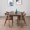 Silla de Comedor Shumate Silla Estilo Chino Silla de Madera Maciza Nórdica Silla con Respaldo para Estudio Negociación Simple Hogar Silla de Madera Maciza