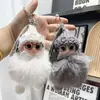 Llavero de Coche Colgante de Muñeca con Piel de Zorro Real Encanto para Bolso Regalo para Pareja Colgante Llavero al por Mayor Llavero al por Mayor