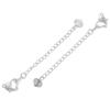 Cadena de extensión para collar y pulsera con cierre de hebilla de langosta de oro de 14/18 quilates que conserva el color, accesorios de joyería hechos a mano.