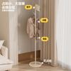 Perchero de Pie para Entrada de Casa Moderno Simple Colgador de Ropa Artefacto de Utilización del Espacio Pizarra Metal Estante de Almacenamiento