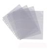 Portatarjetas de 9 bolsillos, Recambio de página interior transparente de PP A4 de 11 agujeros, Álbum para colección de tarjetas de juego de 3 pulgadas, Suministro exclusivo transfronterizo