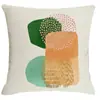 Novedades de Amazon Novedades Bohemias Fundas de Almohada Estampadas de Lino Decoración Abstracta Nórdica para Sofá Ventas Directas de Fábrica