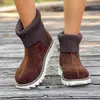 Botas de Mujer 2026 para Aumentar la Altura para Otoño e Invierno, Forradas de Lana, Suela Gruesa, de Tacón Cuña, Botas Largas, Botines Casuales de Plataforma, Botas Martin