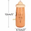 En Stock Casa de Pájaros de Madera Decoración Exterior Comedero para Colibríes Estilo Colgante Nido de Pájaros Pastoral Casa de Madera Casa de Pájaros DIY Adorno Colgante