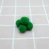 Paquete pequeño en stock Bola de pelo de alta elasticidad Bola pequeña de pelo de poliéster Bola de felpa colorida Bola de pelo hecha a mano accesorio de bola de pelusa para DIY