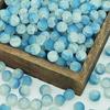 10mm jade fosco vidro quebrado contas artesanal DIY contas soltas para artesanato acessórios decorativos contas de vidro estilo antigo contas de lua