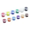 Pigmento para pintar para niños 3ml 5ml seis pigmentos acrílicos simples materiales de pintura DIY para jardín de infantes