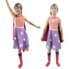 Halloween Niño Mujer Falda Spiderman Superman Batman Capitán América Mujer Maravilla Wenger Superhéroe