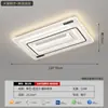 2025 nova lâmpada de ventilador sem folhas de espectro total sala de estar quarto lâmpada de ventilador de teto proteção para os olhos com ventilador lâmpada de teto integrada