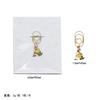 Clip para Papel de Aleación de Zinc Carta Nuevo Transfronterizo Mini Colgante Pin Exquisito Clip Metálico para Marcar Páginas Regalo de Vacaciones