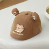 Boina de pico de pato cool estilo callejero, gorra de niño de moda transfronteriza, nuevo sombrero de oso de dibujos animados lindo coreano