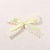 Atmosfera perfumada cor dupla camada babados arco acessórios diy material artesanal gancho de cabelo cocar acessórios femininos