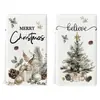 Paños de limpieza creativos temáticos de Navidad para Amazon transfronterizo, paños para el hogar, la cocina y la mesa de comedor, paños de cocina y toallas decorativas de Navidad