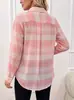 Camisa de Chifón a Cuadros Estilo Europeo y Americano con Protección Solar para Mujer Verano Nueva Moda Versátil Chaqueta Delgada Casual Holgada