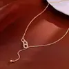 Nuevo Collar con Colgante de Pony de Circonita Estilo Chino, Estilo Palacio Retro, Cadena Elegante para Clavícula, Joyería de Lujo Ligero de Alta Gama al por Mayor