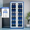 Intercomunicador Pda Equipo de Comunicación Ferroviaria Gabinete de Carga Centralizada Eléctrica Gabinete de Carga para Teléfonos Móviles USB con Gabinete de Almacenamiento con Cerradura