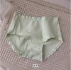 Calzones Delgados de Algodón Puro Sexy de Cintura Media Sin Costuras Levanta Glúteos para Niñas Transpirables Talla Grande para Mujer al Mayoreo
