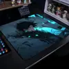 Mouse Pad Profissional para E-Sports XXL Grande Superfície Microtecida Rastreamento Preciso Base de Borracha Antiderrapante Logotipo Imprimível