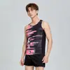 Nuevo Traje de Pista y Campo para Maratón para Hombres y Mujeres, Traje de Entrenamiento de Pista y Campo para Estudiantes con Número Estampado, Ropa Deportiva Personalizada para Pista y Campo