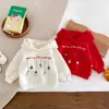 Ropa Infantil Navideña Sudaderas con Forro de Polar con Capucha para Bebés Nuevos Otoño e Invierno Lindas Engrosadas para Niños y Niñas Halloween